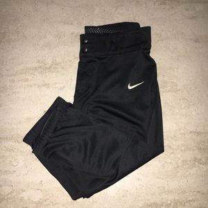 Black nike softball pants